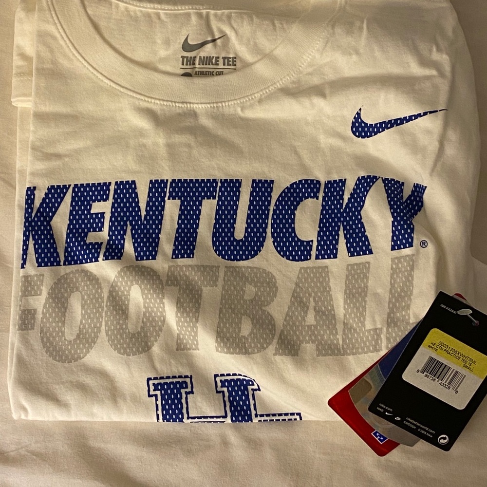 Nike University of Kentucky Football Tee Small